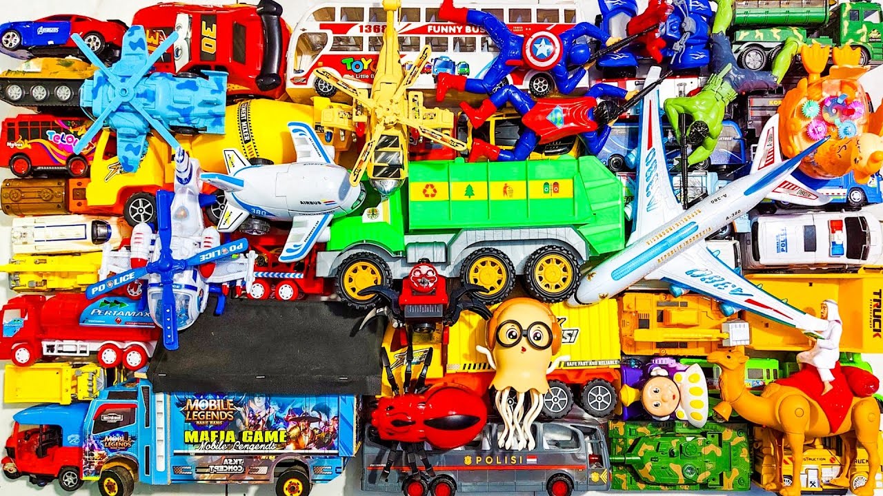 MOBIL MOBILAN TRUK OLENG , Mobil Truk Molen, Mobil Balap, Truk Pasir, Excavator, Mobil Roket, Damkar