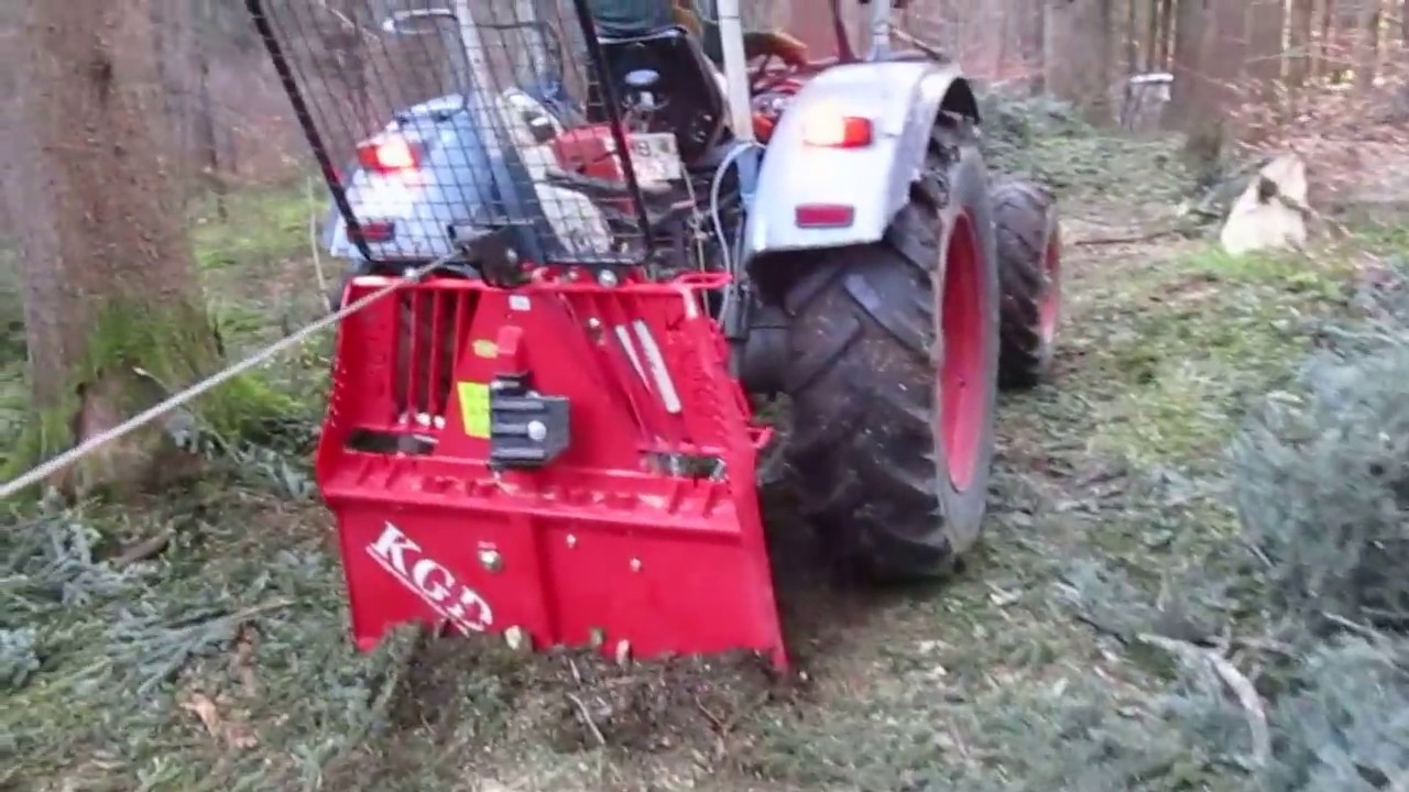 Eicher 52 PS Allrad mit Seilwinde