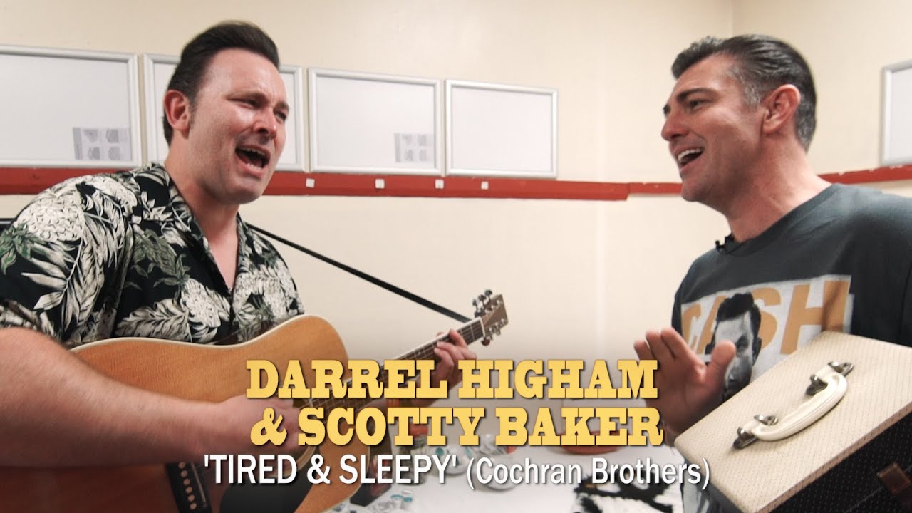 'Tired & Sleepy' Darrel Higham & Scotty Baker (bopflix sessions) BOPFLIX