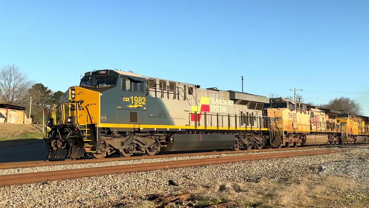 CSX Seaboard System Heritage in Arkansas!