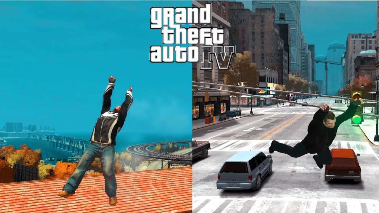 GTA 4- EPIC CRASHES & RAGDOLLS