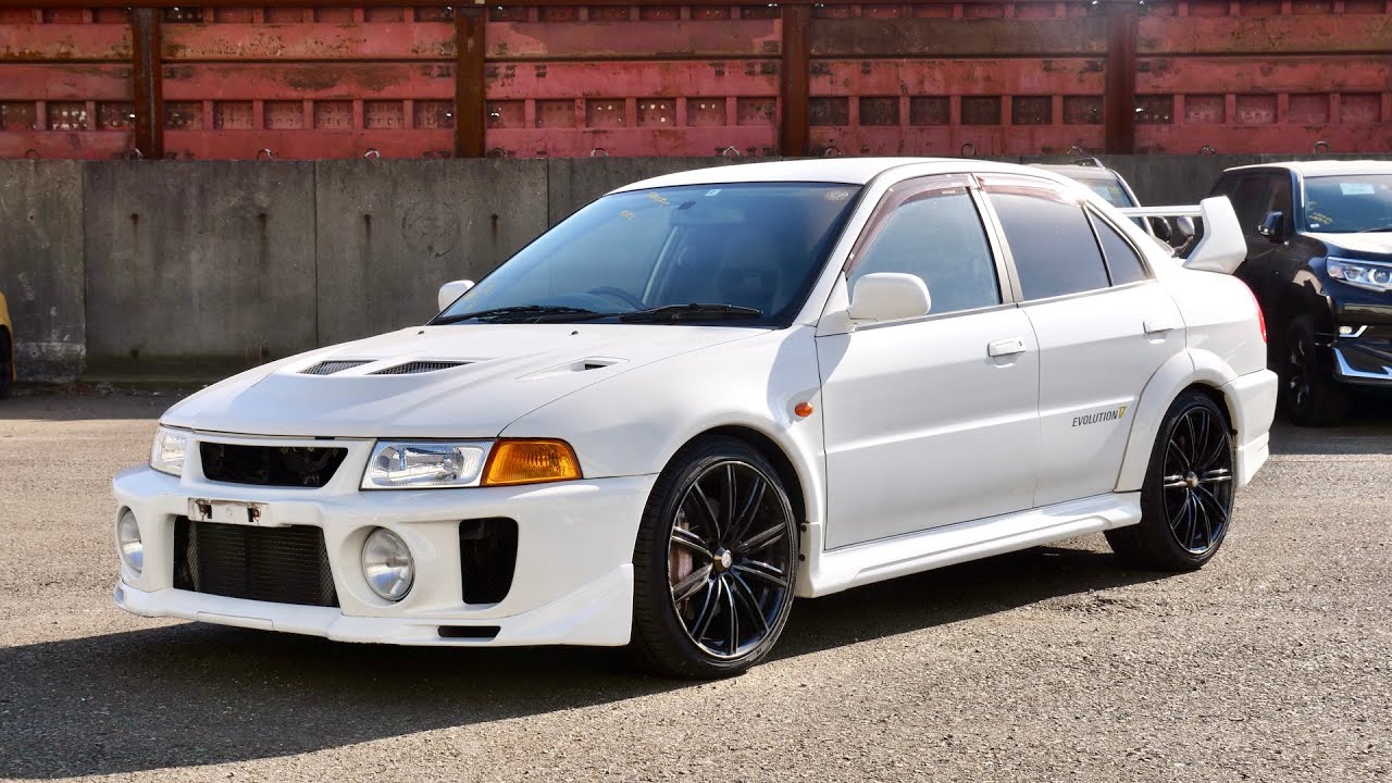 Обзор покупки Mitsubishi Lancer Evolution 5 1998 года (импорт из США) на японском аукционе