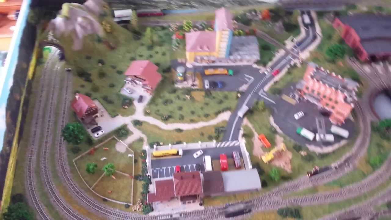 Märklin Z scale layout II Marklin escala Z