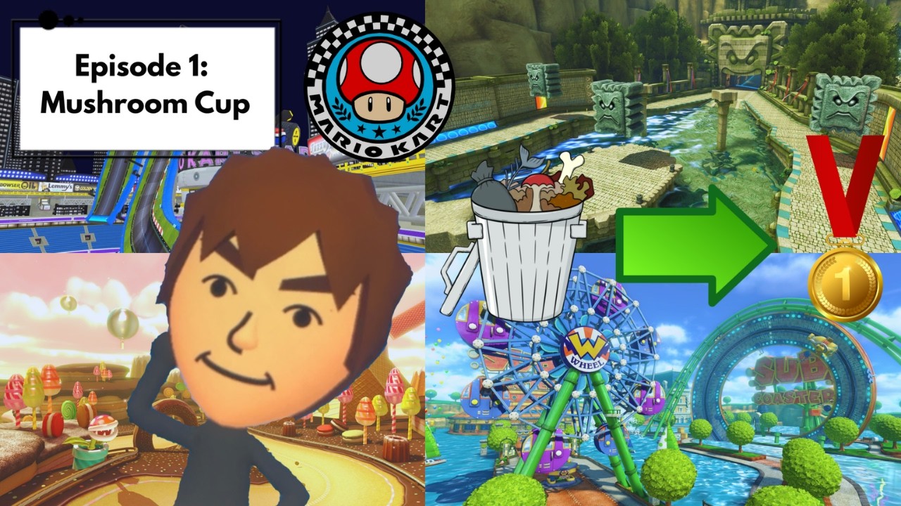 Trash to Pro Episode 1 (Mushroom Cup) - MK8DX