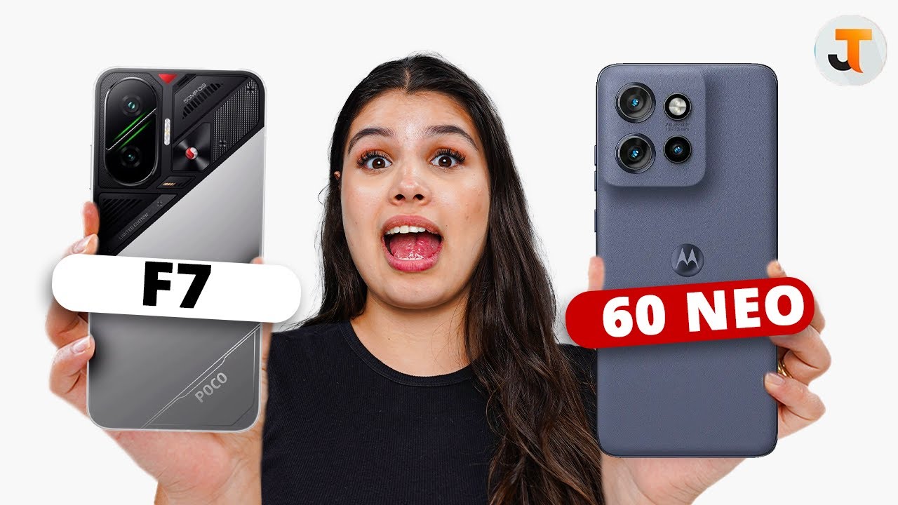 Poco F7 vs Edge 60 NEO Qual é o melhor para comprar em 2025? comparativo