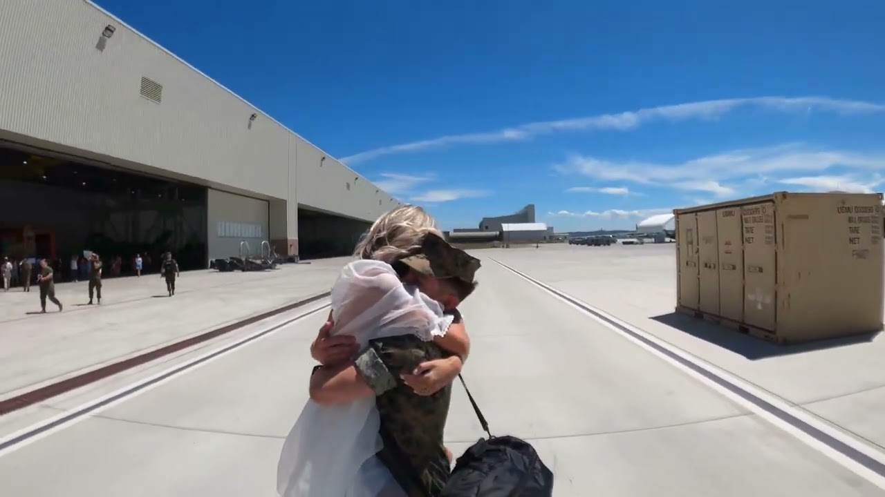 Marine Homecoming at Miramar
