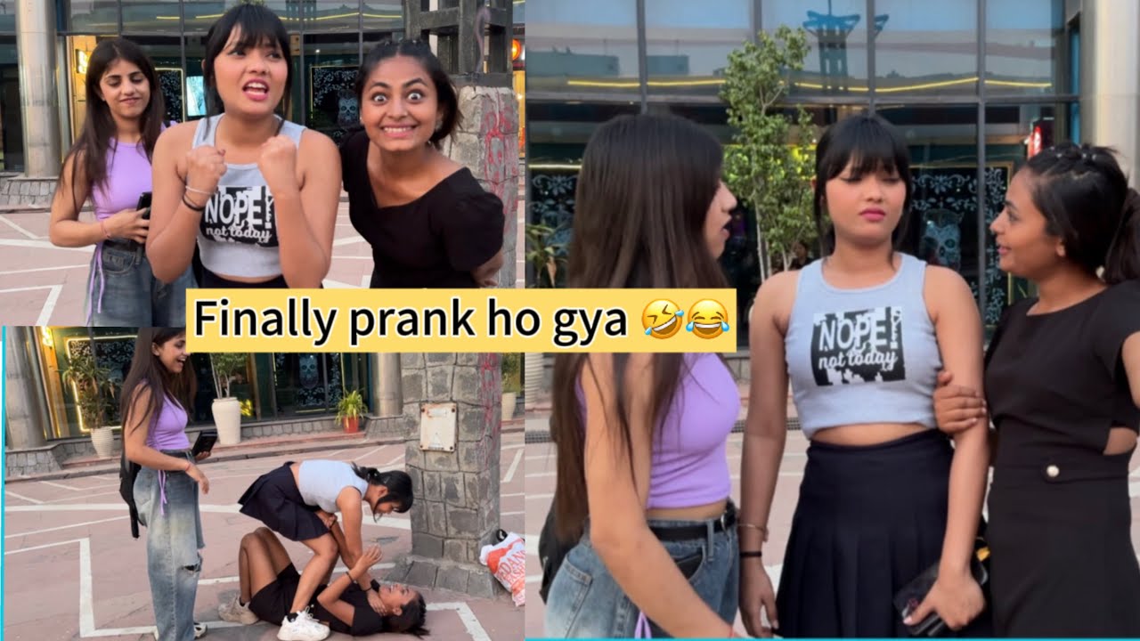 jealousy prank ￼on rekha 😟( bhot mara usne mujhe 😨)