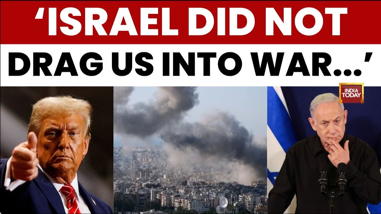 Netanyahu Rejects US Drag Claim In Iran War | Says Trump Needed No Convincing On Iran Threat