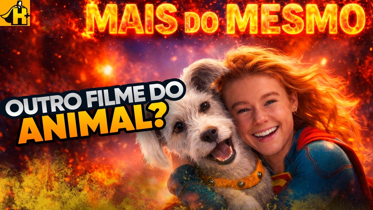 EXAGERO! SUPERGIRL TRAILER PRA MOSTRAR DE NOVO O CACHORRO
