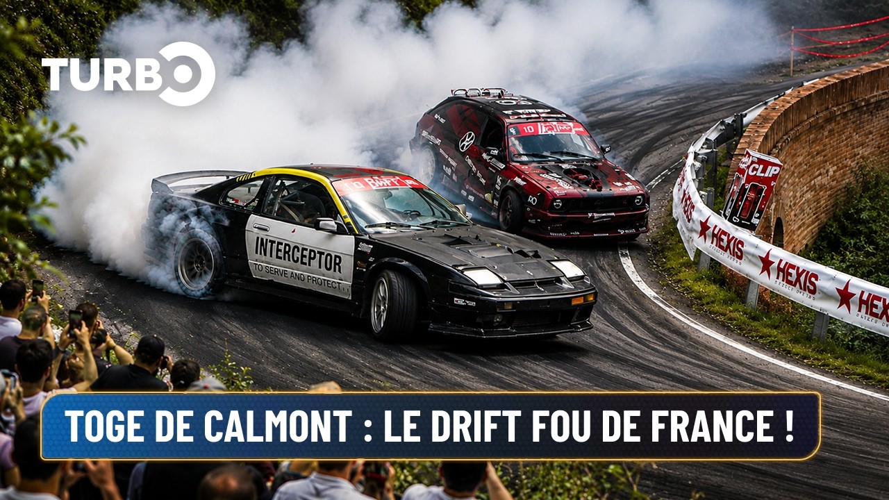 Le Toge de Calmont : le drift le plus fou de France ! - TURBO