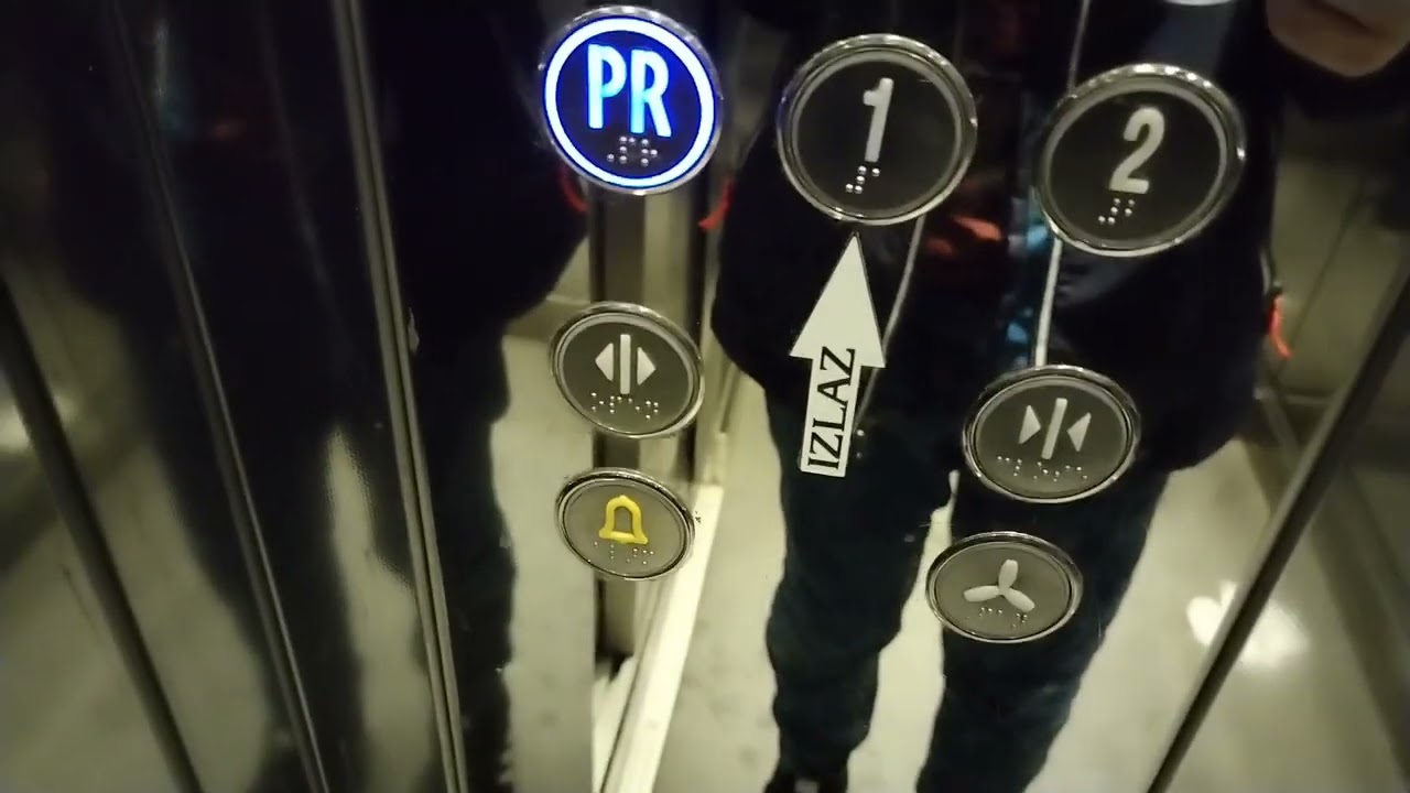 Very nice daka elevator modernized by lift servis rijeka in 2013 @Croatia, rijeka, kozala, Kova. 22