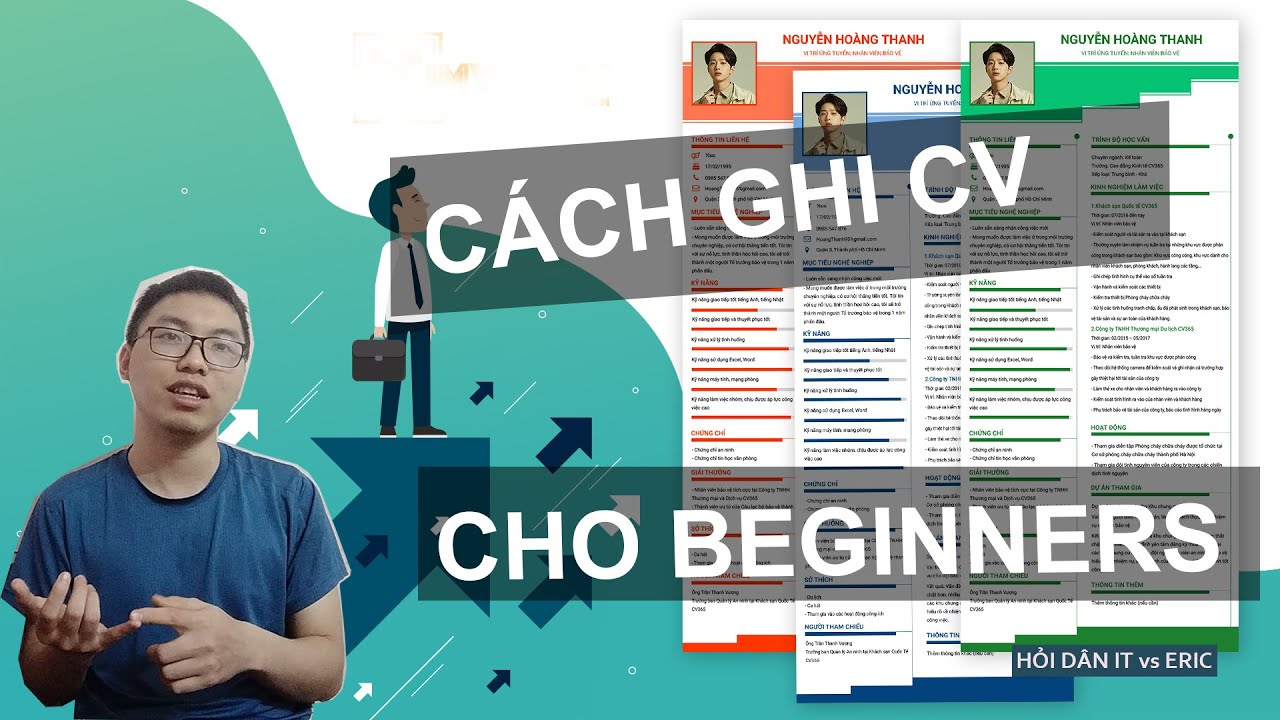 'CẦM TAY' HƯỚNG DẪN VIẾT CV CHO NGƯỜI ÍT/KHÔNG CÓ KINH NGHIỆM XIN VIỆC - Hướng Dẫn Viết Đơn Xin Việc