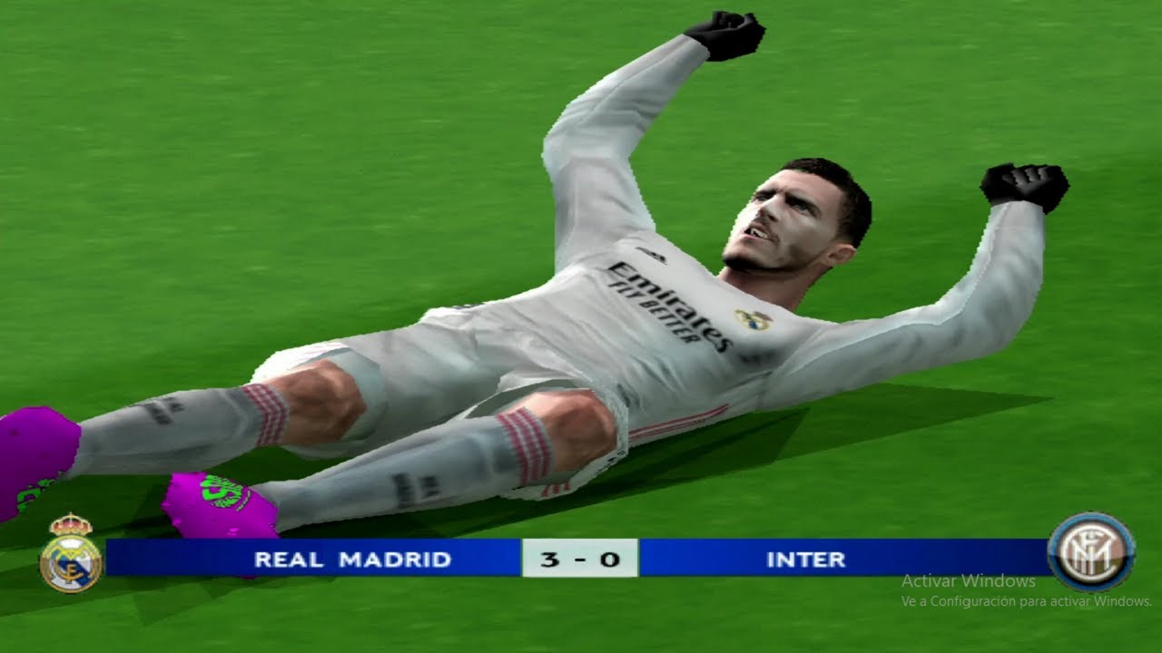 PES 2021(PS2) REAL MADRID VS INTER UCL GAMEPLAY