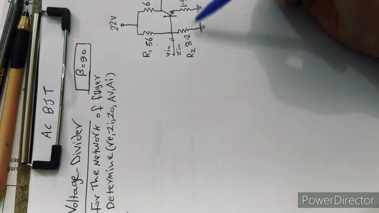 BJT AC Voltage Divider (re modeling)