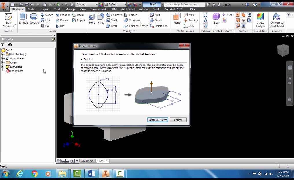 4.1g Model Creation