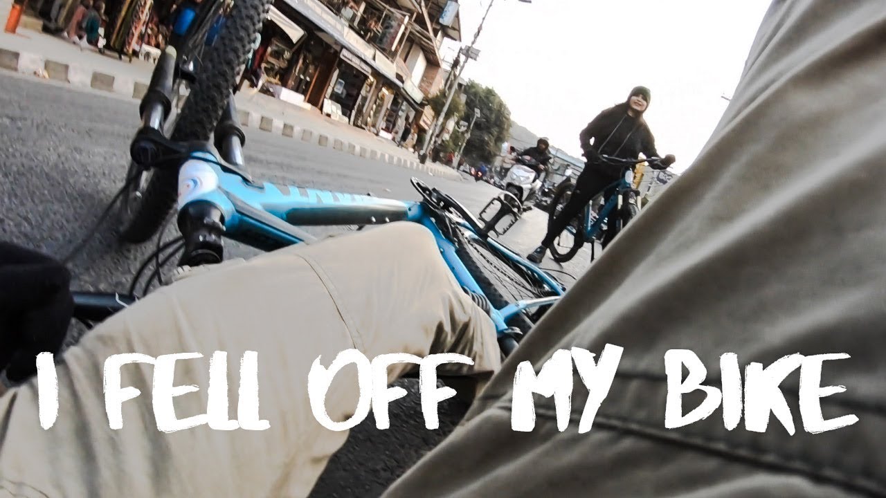 I FELL OFF MY BIKE | Last Day in Pokhara | Nepal Trails EP 05