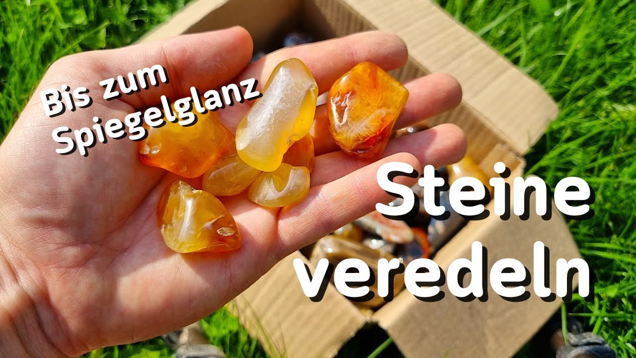 Wir veredeln Steine mit dem Spirator - eine kleine Anleitung