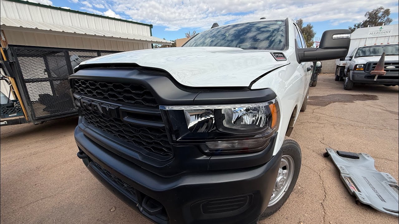 How to change oil on a 2023 Dodge Ram 2500 6.4L