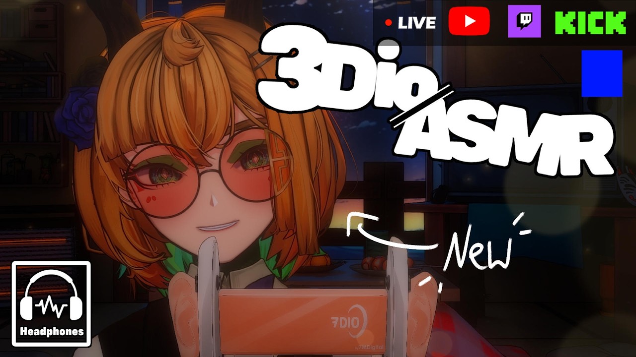 【3Dio ASMR】Sunday Chilling!