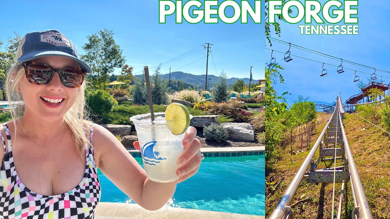 Pigeon Forge, TN! NEW Mountain Coaster, Scary Chair Lift, Lazy River with Mountain Views & More!