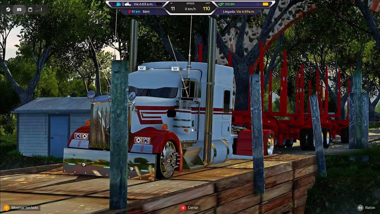 Saliendo Del NARANJO México Ruta De Terraceria la KENWORTH W900 Android  American Truck Simulador 