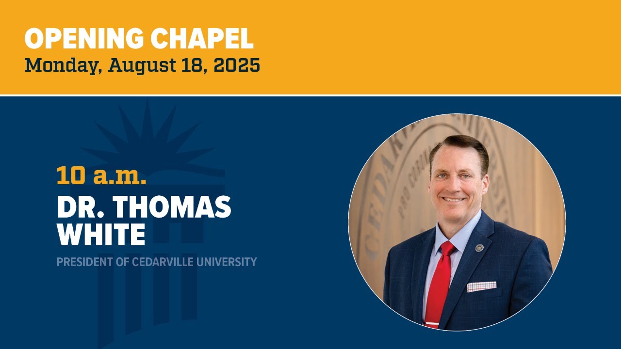 Opening Chapel 2025 | Dr. Thomas White