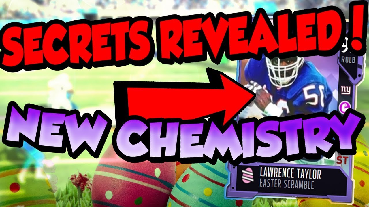 Easter Promo! HIDDEN SECRETS REVEALED! 99 Master Lawrence Taylor With NEW Chemistry Ability!