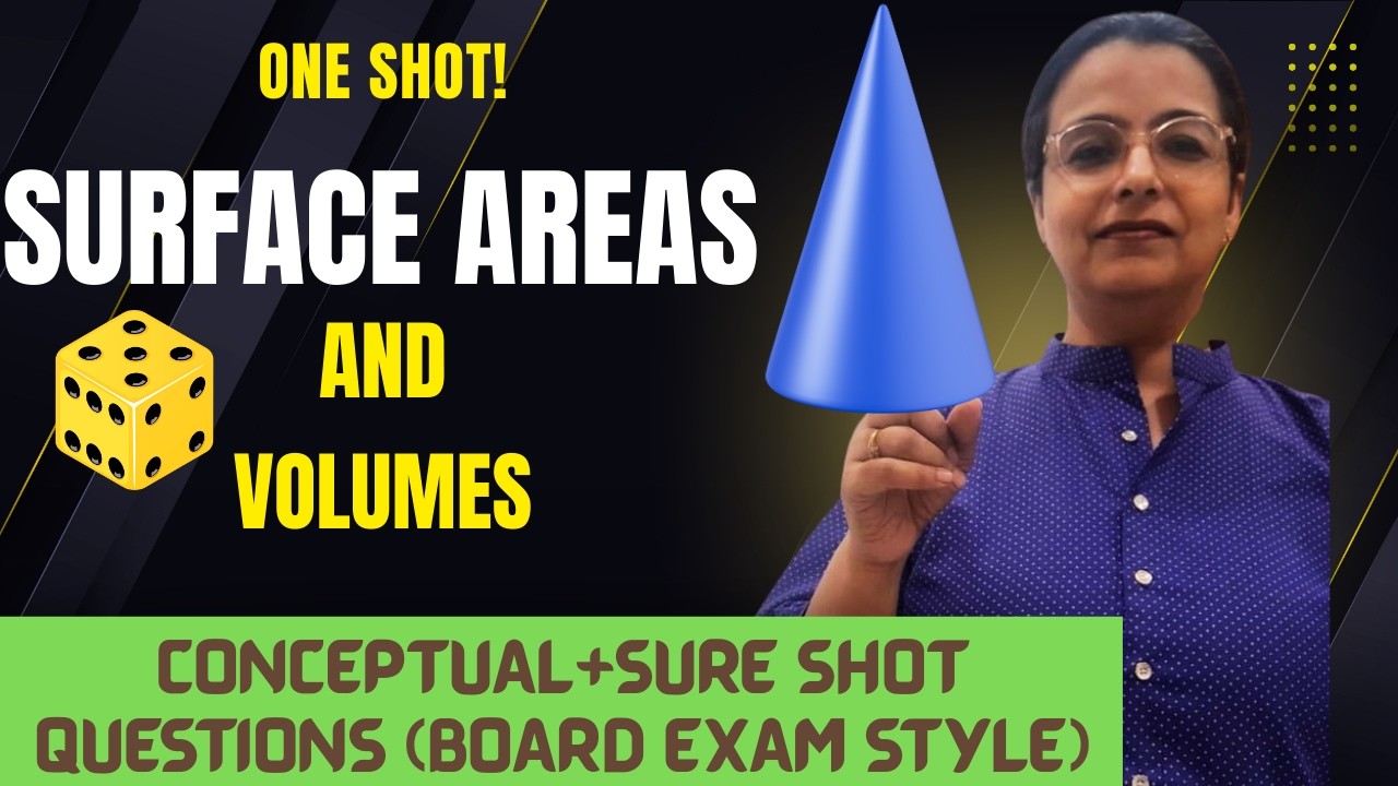 LIVE 🔴 Surface Areas & Volumes One Shot | Class 10 Math | Don’t Miss! #scholarclasses #livemaths