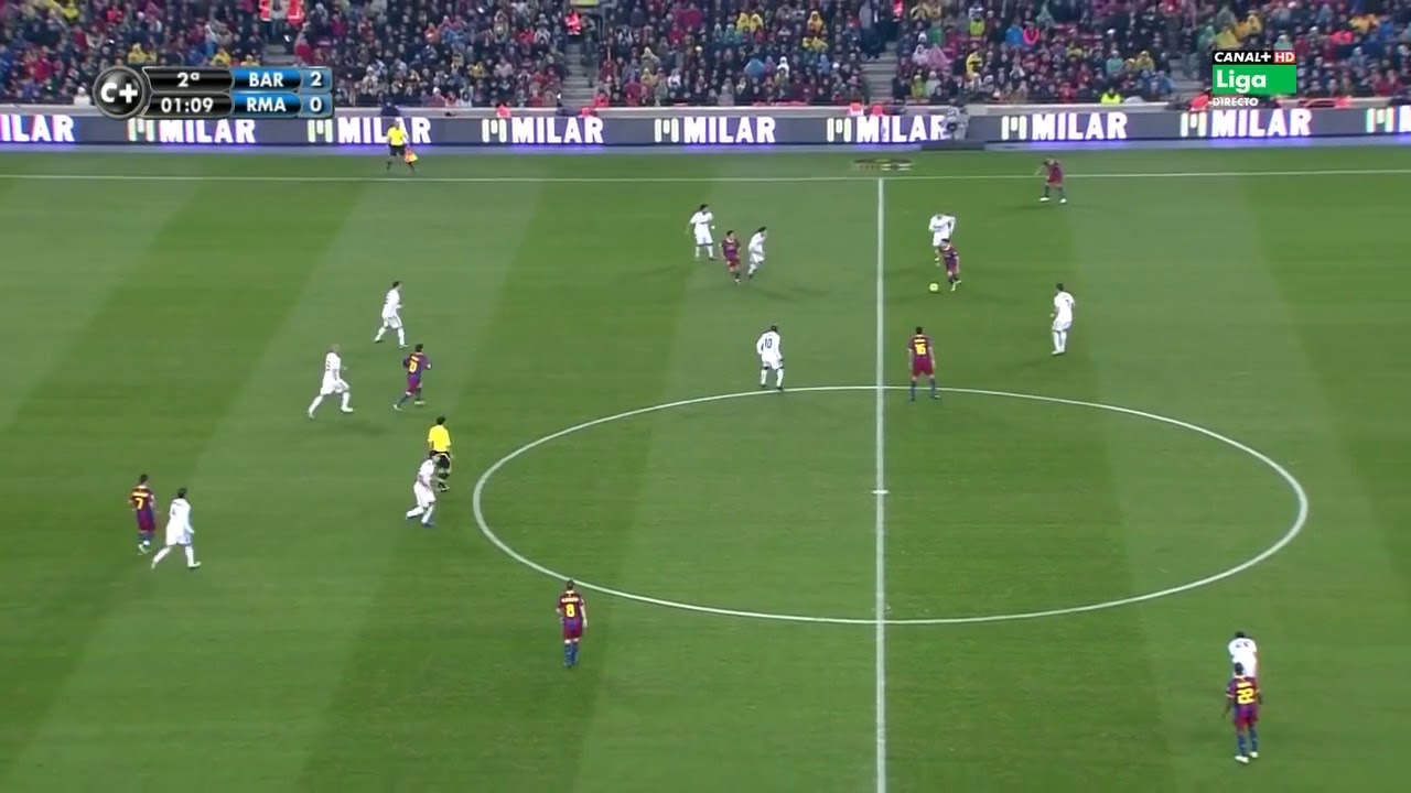 Xavi vs Real Madrid (5-0)