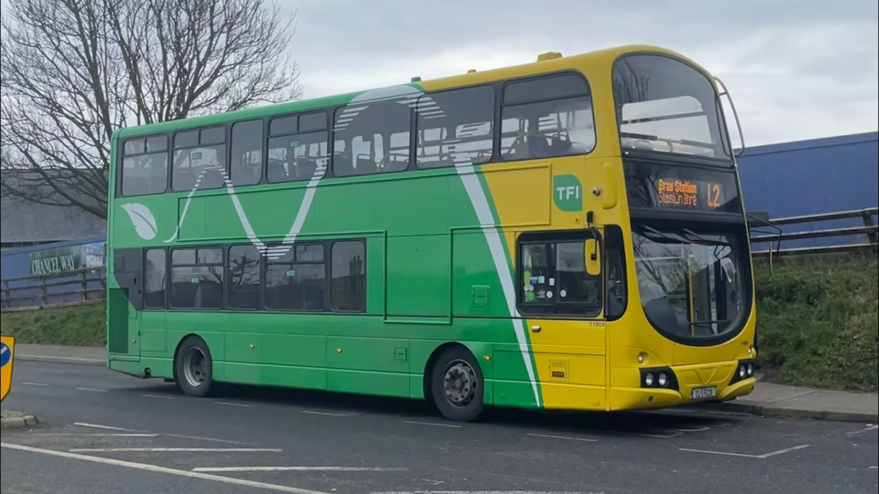 *Full route visual* L2 Bray station - Sea road,Newcastle | 11904 | Go ahead Ireland