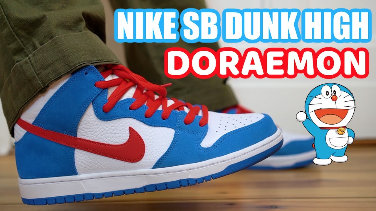 NIKE SB DUNK HIGH DORAEMON REVIEW & ON FEET + RESELL PREDICTIONS