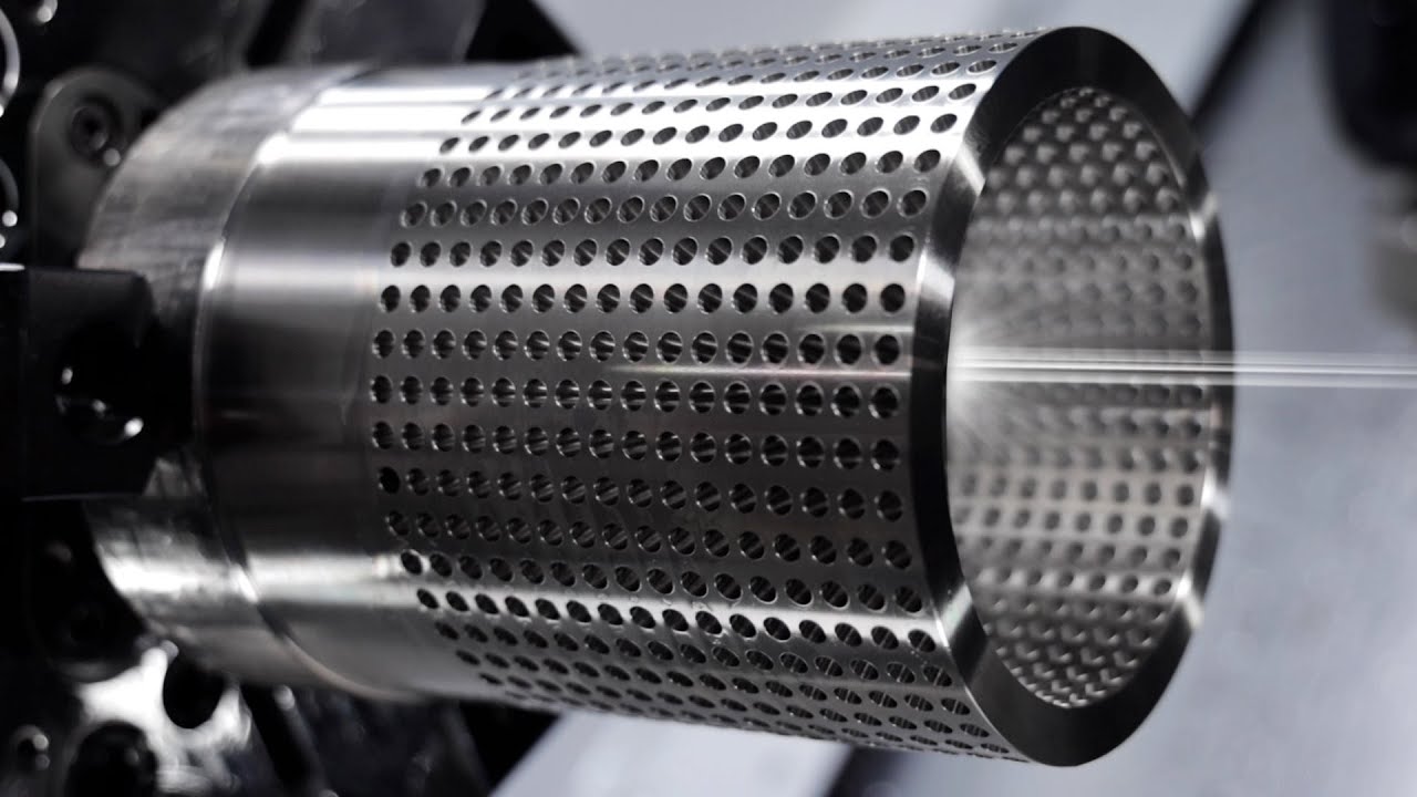 Drilling 800 Holes in 316 SS | DN Solutions PUMA 2600SY II Lathe