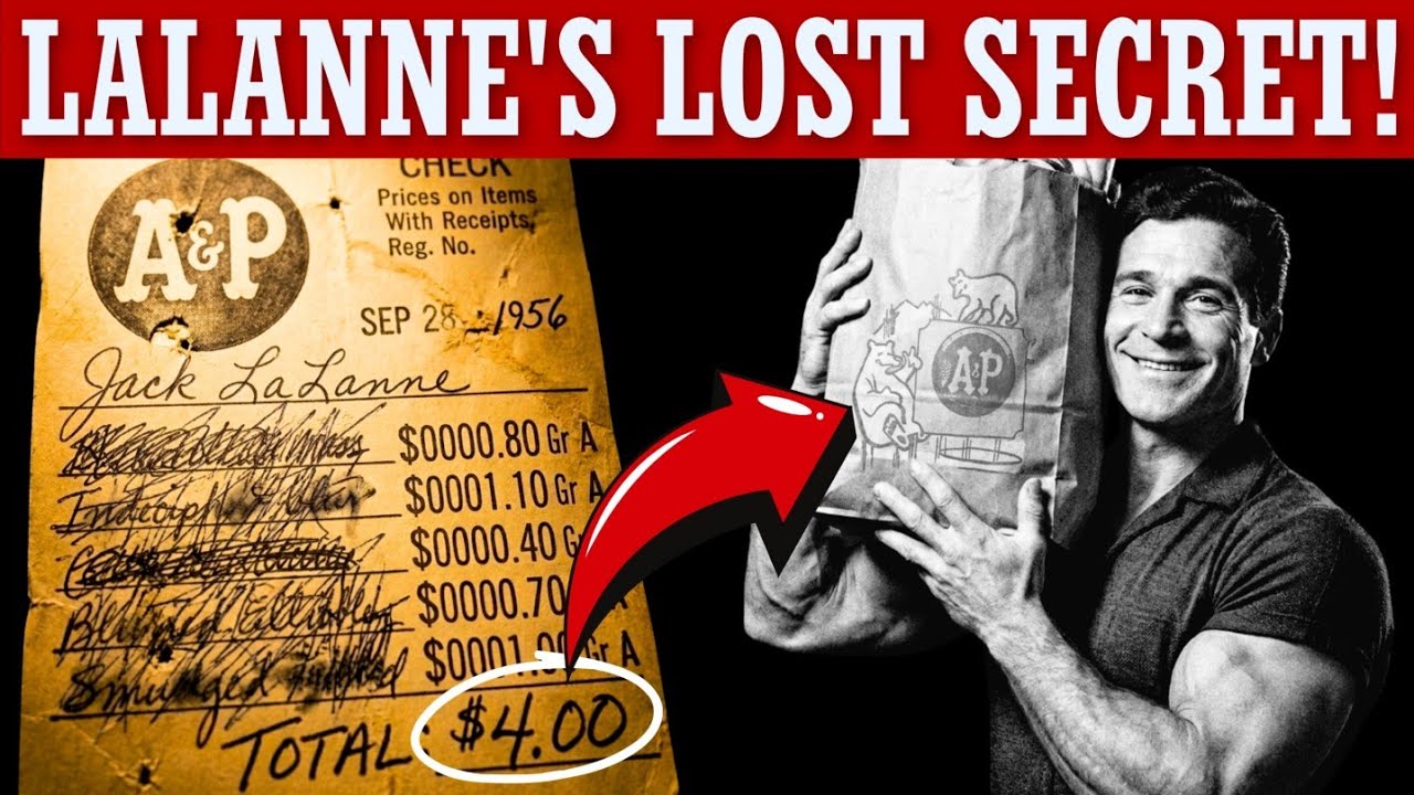 The Lost $4 Grocery List That Kept Jack LaLanne Muscular At 80