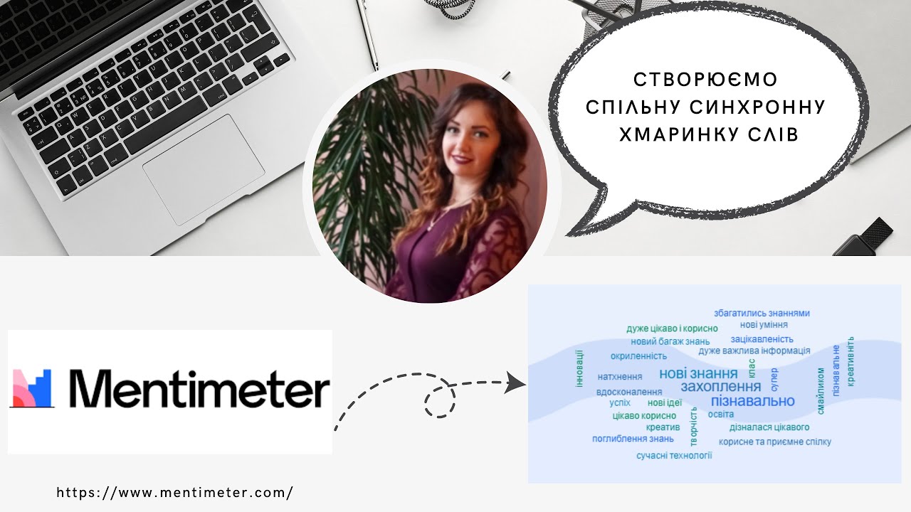 Створюємо спільну хмаринку слів в #mentimeter