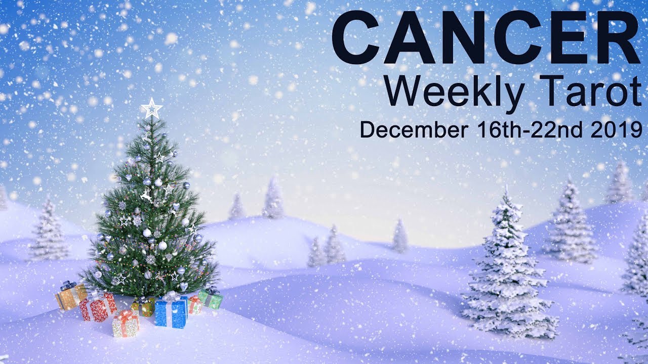 CANCER WEEKLY TAROT READING  