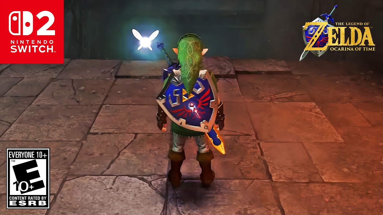20 Minutes of Extended Gameplay - Zelda: Ocarina of Time Remake for Switch 2