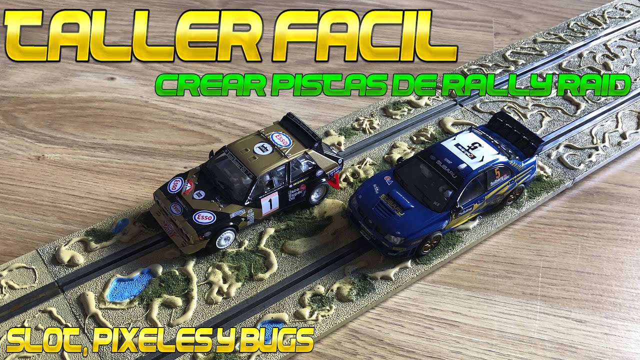 Crear Pistas de Raid y Rally con pistas clásicas de Scalextric