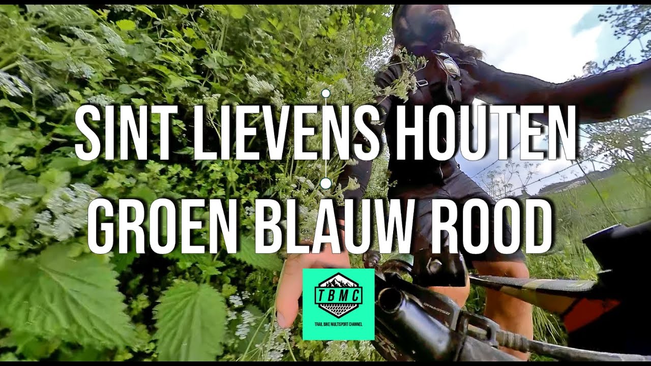 MTB: Sint Lievens Houtem groen-blauw-rood