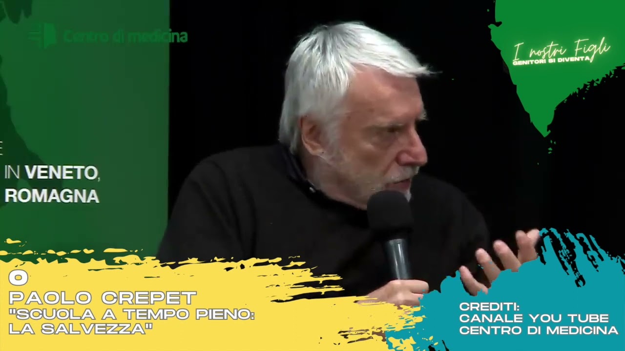 PAOLO CREPET: SCUOLA A TEMPO PIENO, LA SALVEZZA?