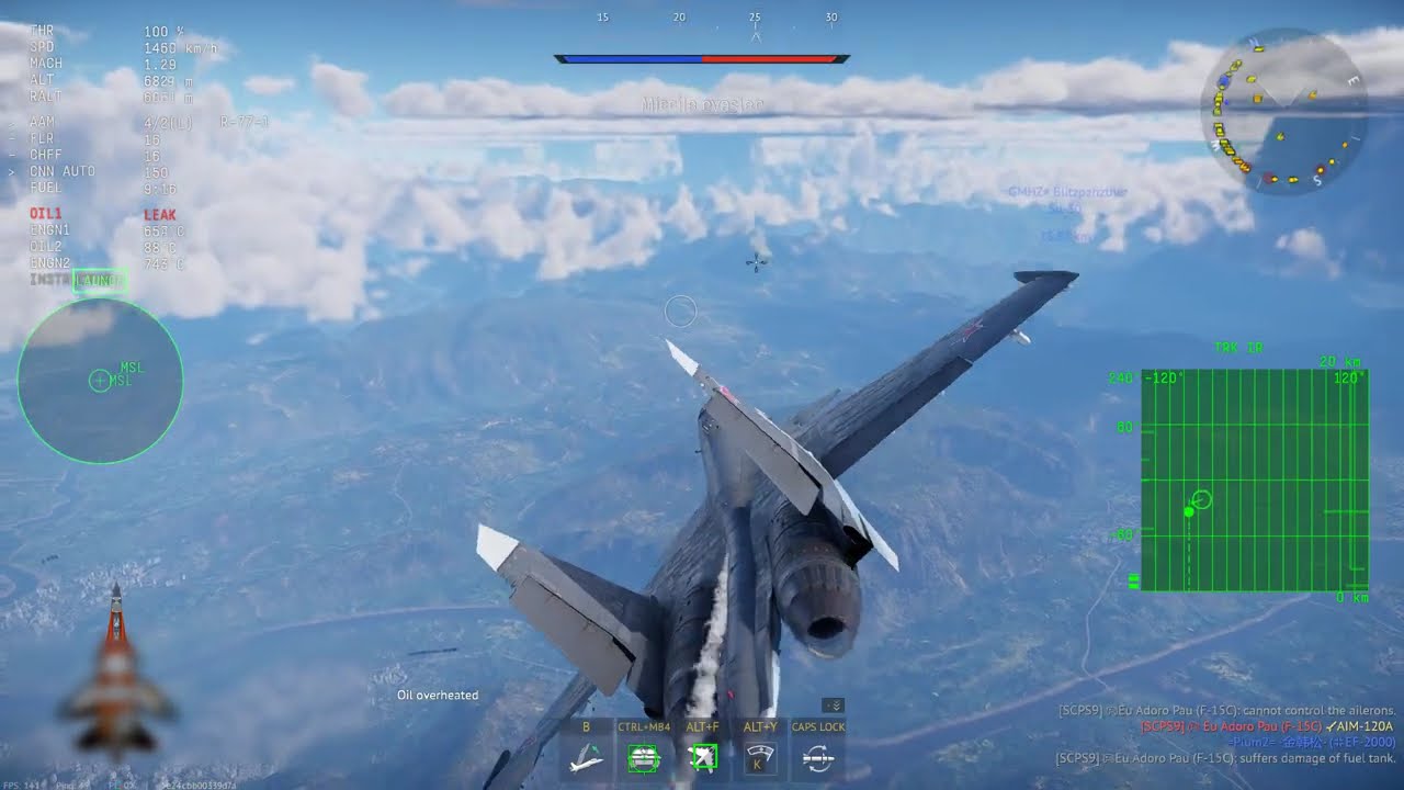 War Thunder - Su-30SM2 7 kill game!