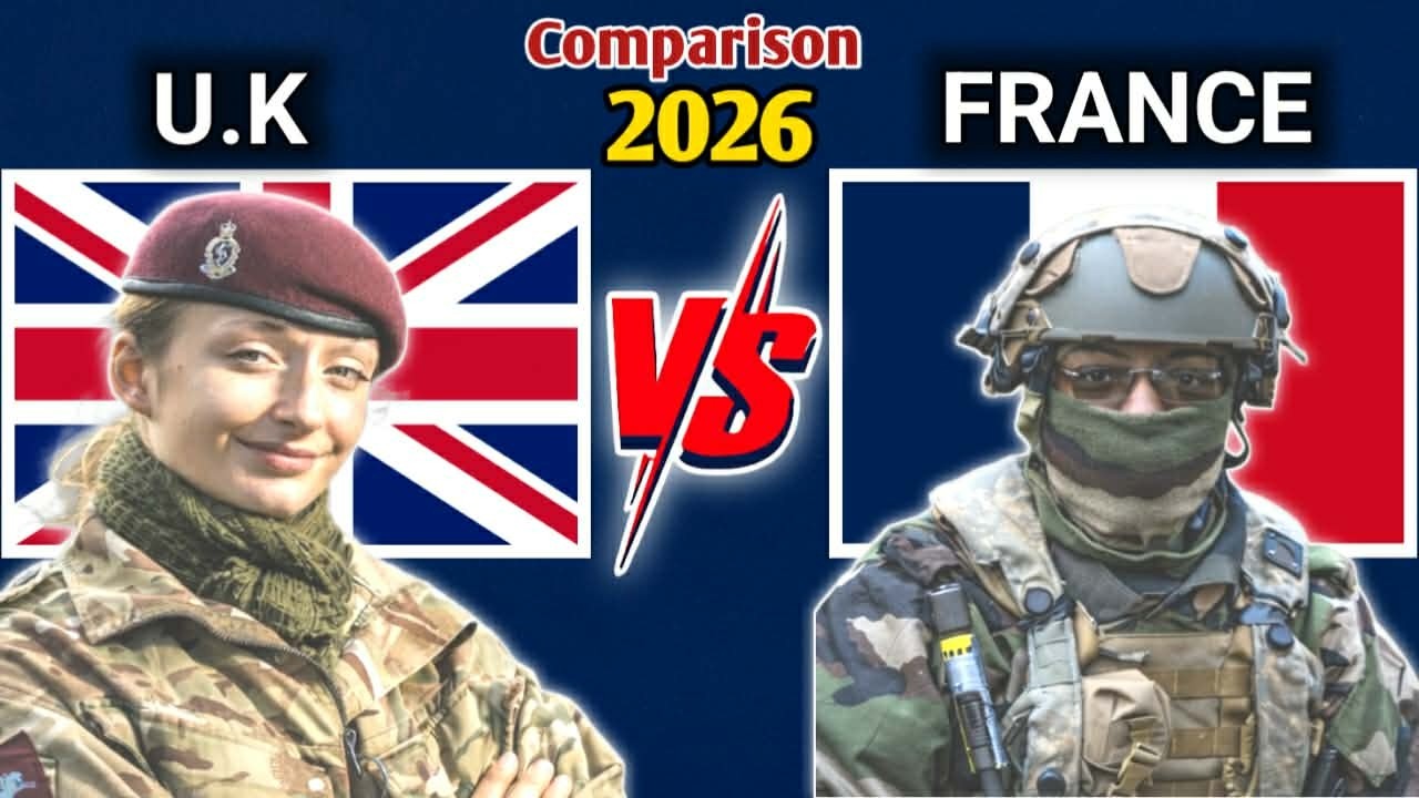 UK vs France Military Power 2026 🇬🇧⚔️🇫🇷 Who Wins