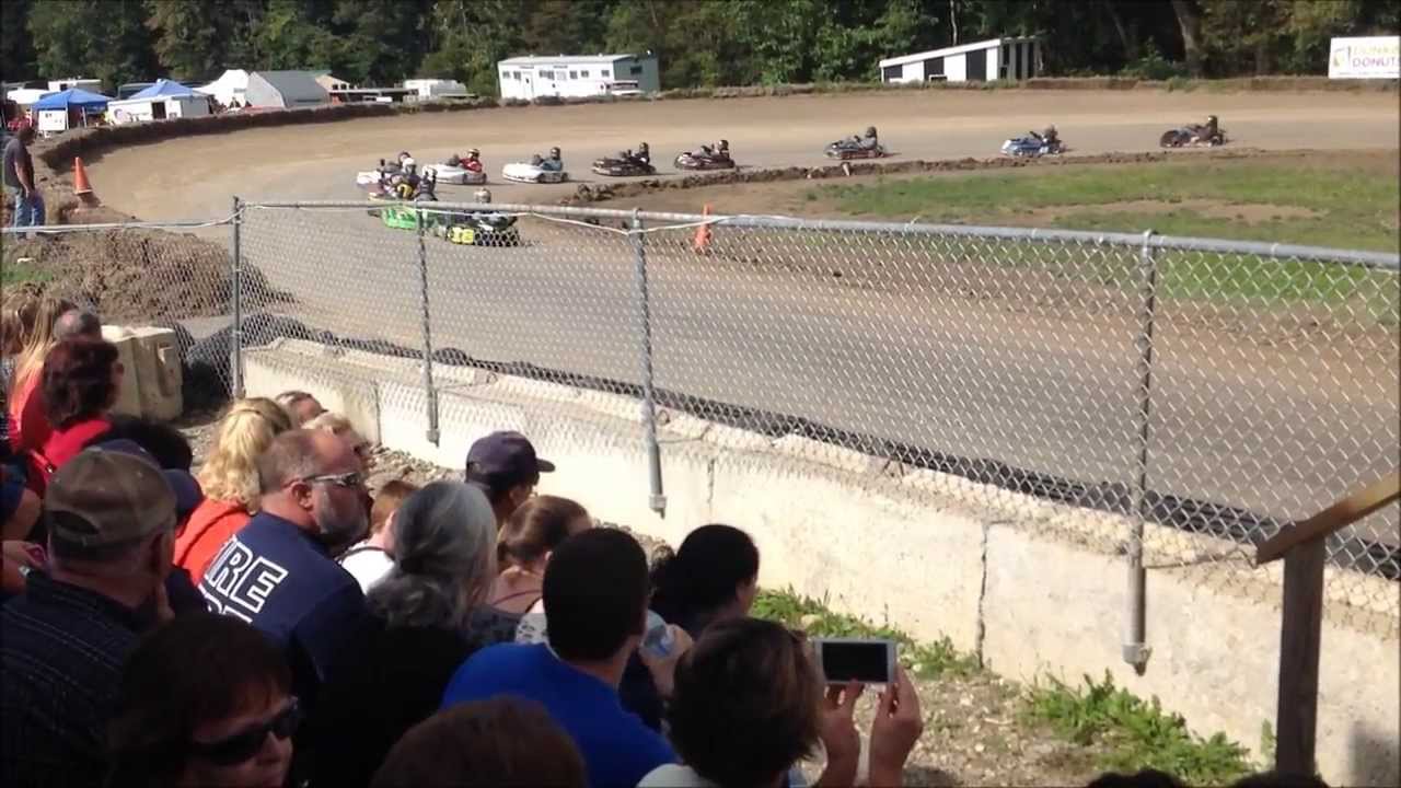 Lebanon Valley Kart Track Jared Powell #18 9/15/2013 Stock Heavy Feature