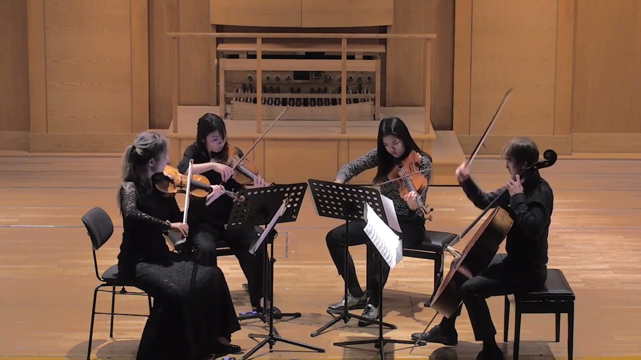 K.Szymanowski - String Quartet No.2, op.56 1&2mov. / Quartet HANA