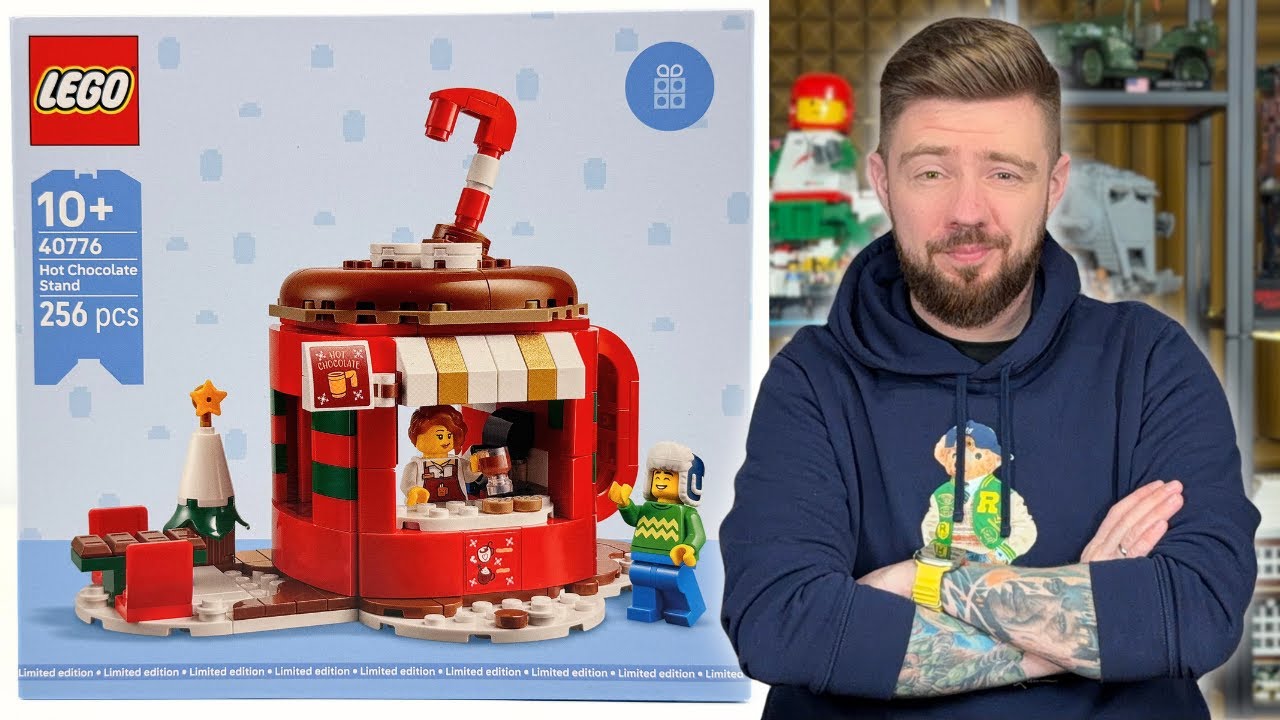 STOISKO Z GORĄCĄ CZEKOLADĄ 🍫 LEGO GWP 40776 RECENZJA