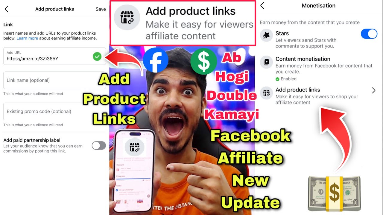 Add product links facebook 🤑 Facebook New Update 😍 Facebook Affiliate Content 💵 Amazon Affiliate