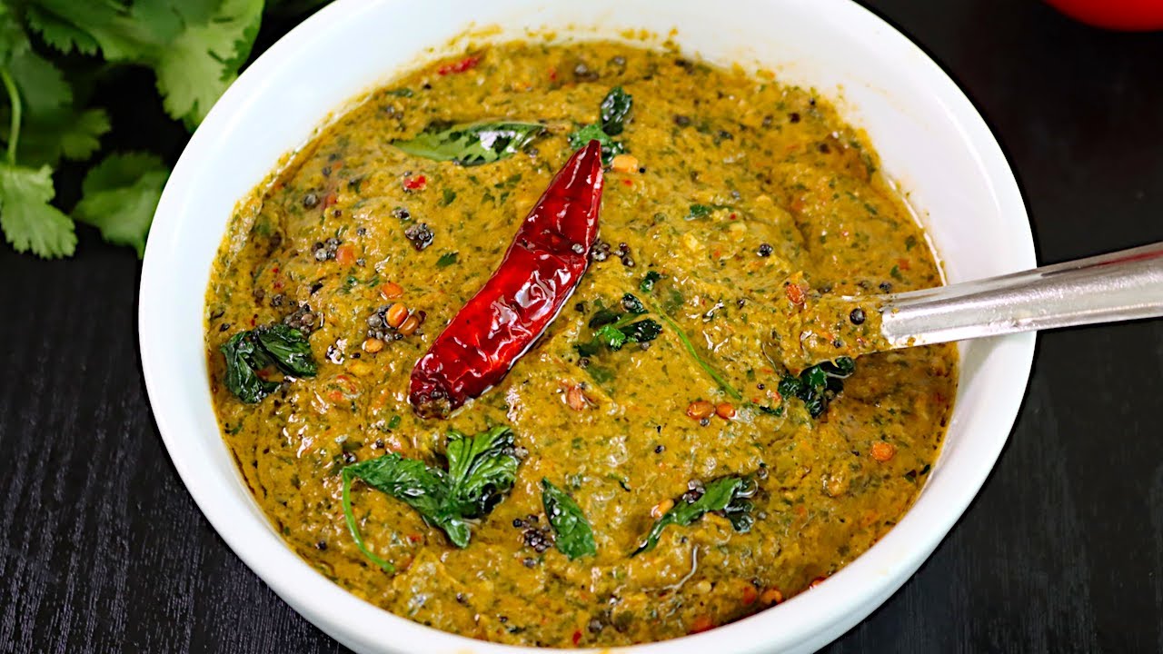 தக்காளி கொத்தமல்லி சட்னி சுவையாக இப்படி செஞ்சு பாருங்க/ Tomato Coriander Chutney / Chutney recipe