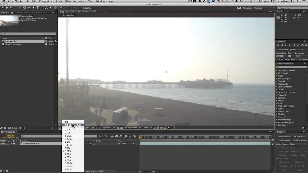 Adobe After Effects tutorial: Compositing in Cineware, Part 3