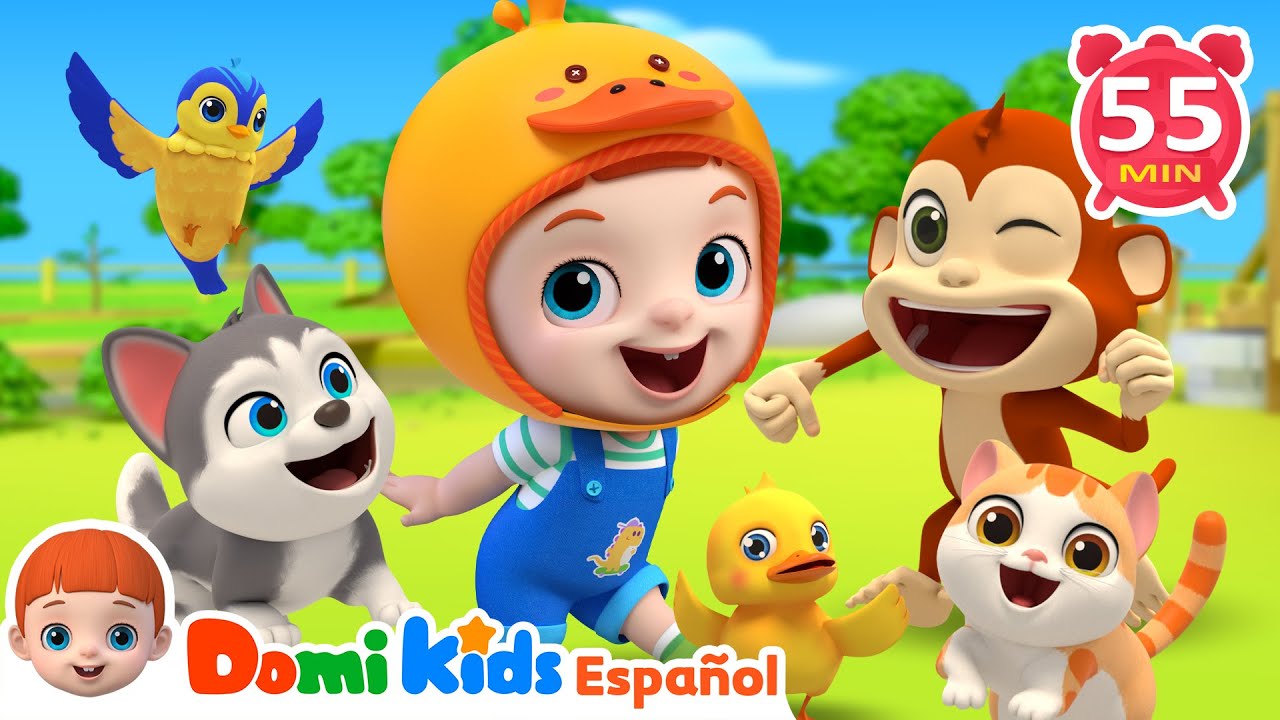 Colecci&oacute;n de Canciones Infantiles | Animales Bailando y M&aacute;s | Domi Kids en Espa&ntilde;ol