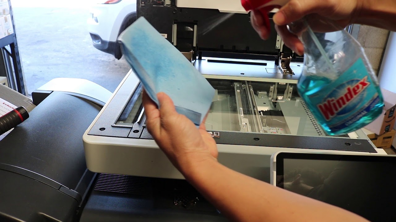#konica How to Clean the Glass and Optics on Konica MFP