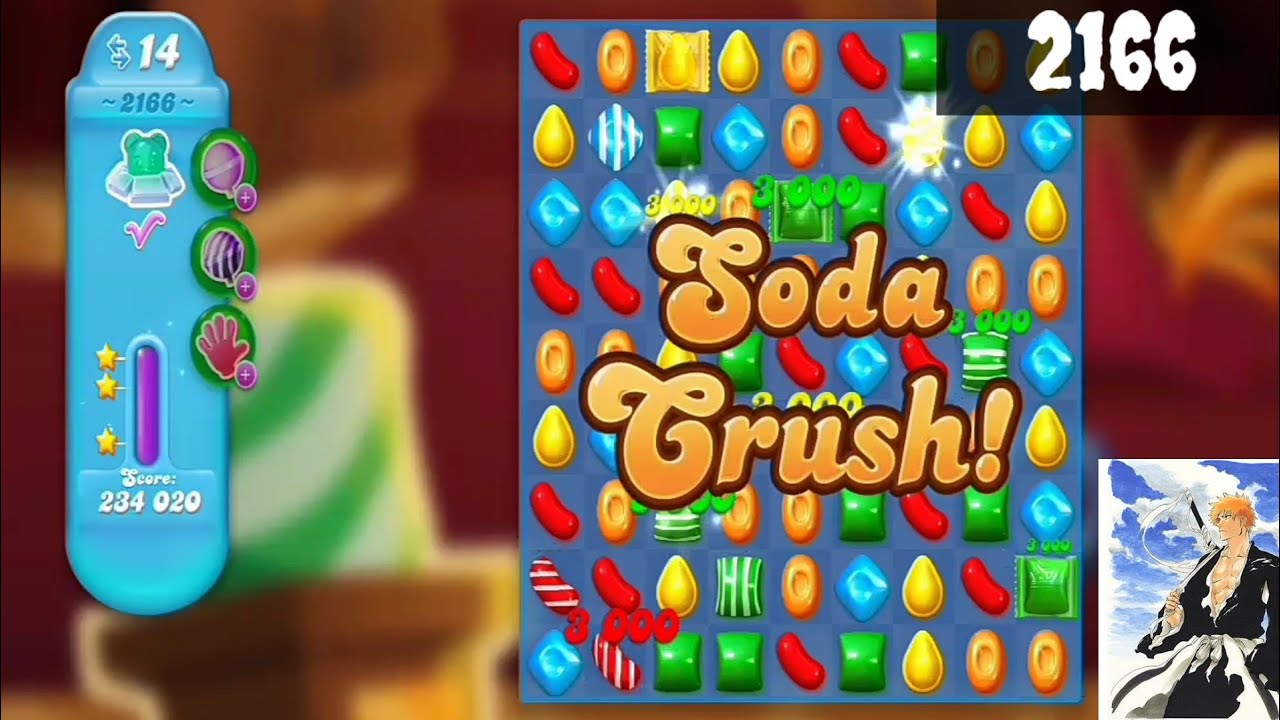 Candy Crush Soda Saga Level 2164 - 2165 - 2166